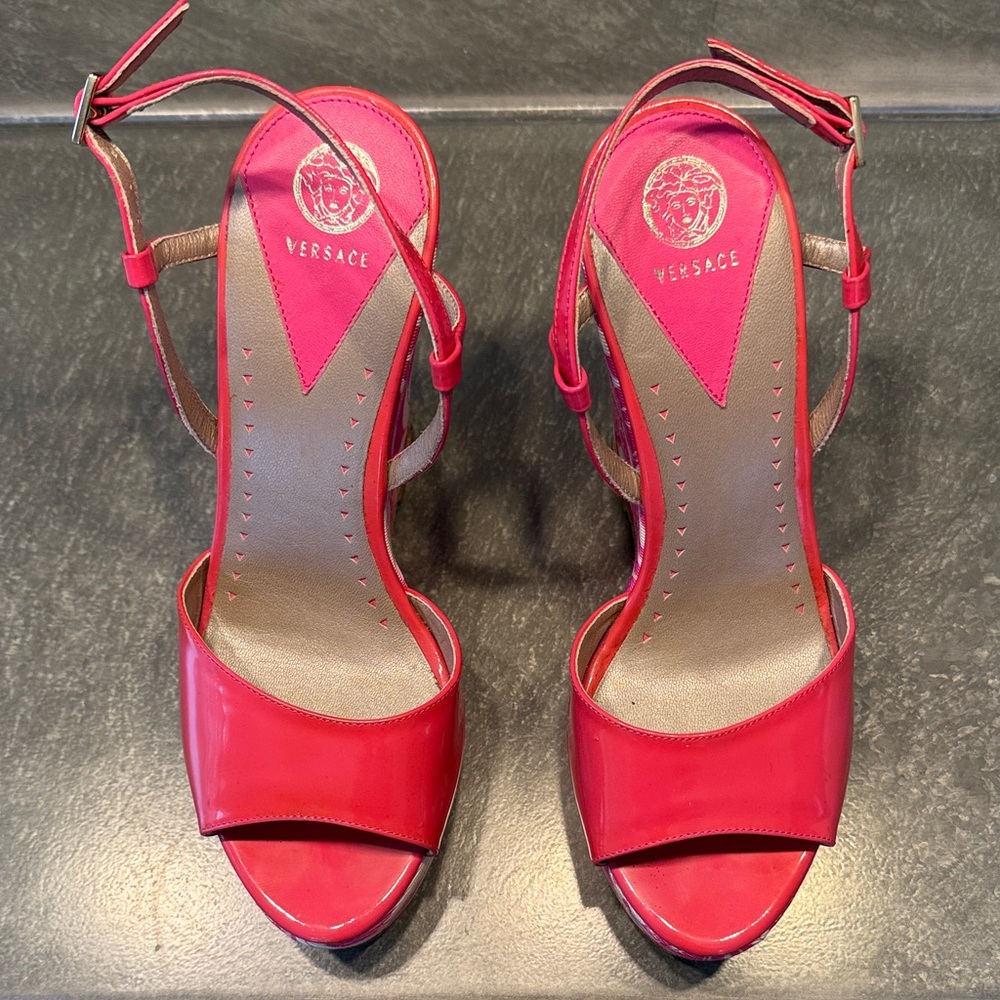 Versace Women's Red Heels